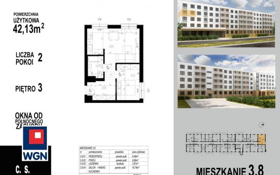 Mieszkanie na  sprzedaż Głogów - Nowoczesne mieszkania Głogów Wojska Polskiego