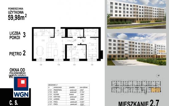 Mieszkanie na  sprzedaż Głogów - Nowoczesne mieszkania Głogów Wojska Polskiego